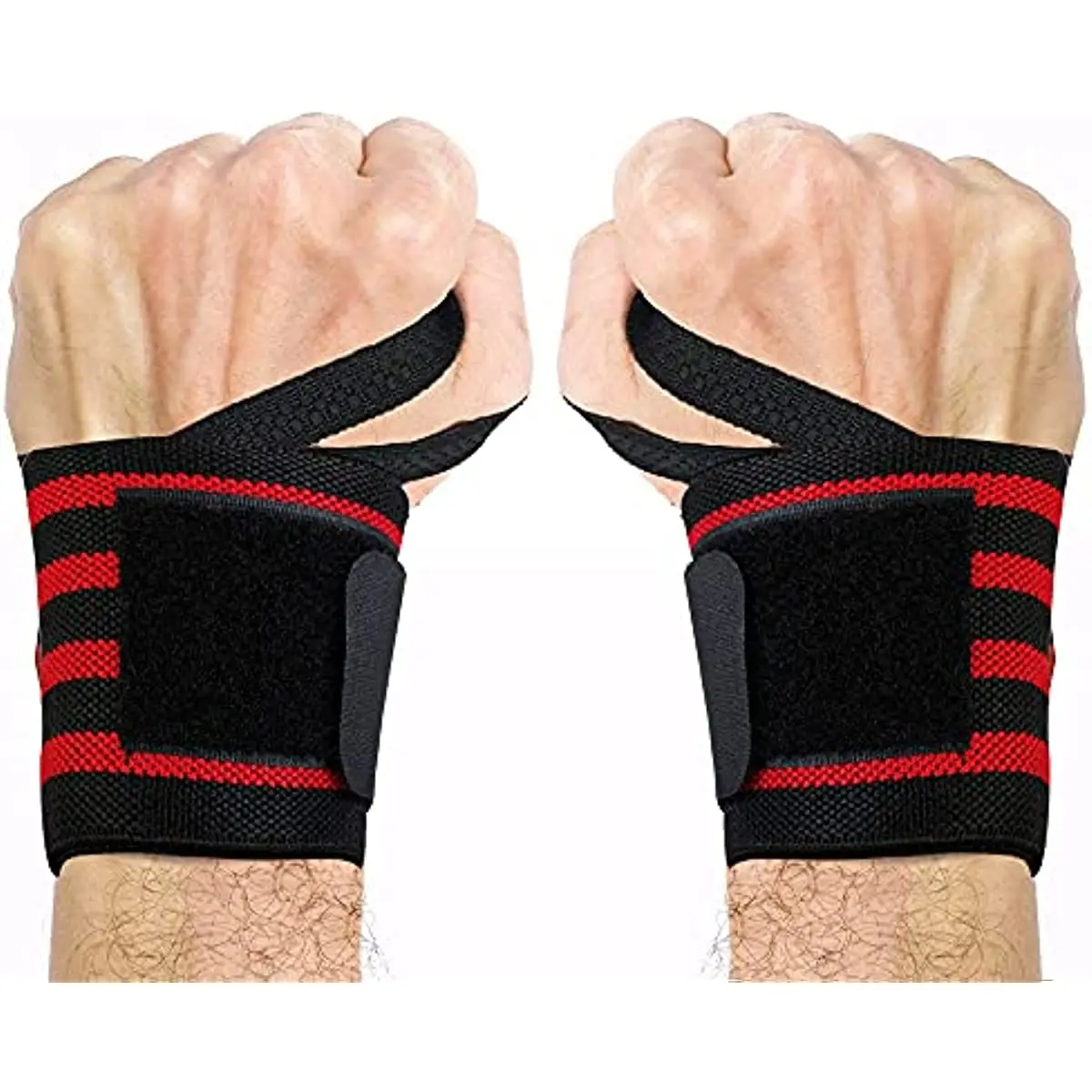 Breathable Weight Lifting Wrist Wraps for Gym and Powerlifting Support