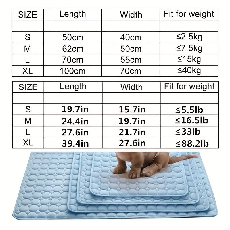 Breathable Self Cooling Pet Mat
