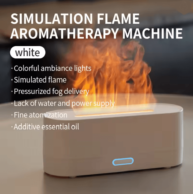 FlameGlow RGB Aroma Diffuser Humidifier