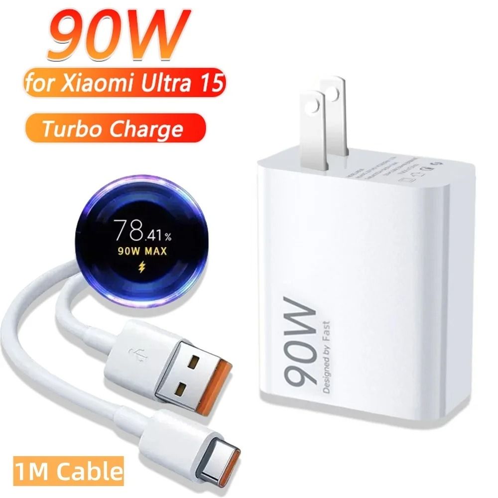 90W High Speed Travel Wall Charger and Cable Set