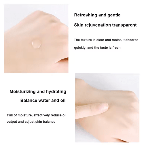 Hyaluronic Acid Face Serum 500ML – Deep Hydrating hyaluronic acid serum with Niacinamide & VC