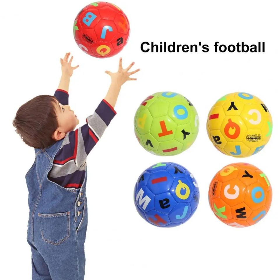 Soft Mini Soccer Ball for Kids Lightweight PVC Training Toy for Toddlers Indoor Outdoor Play
