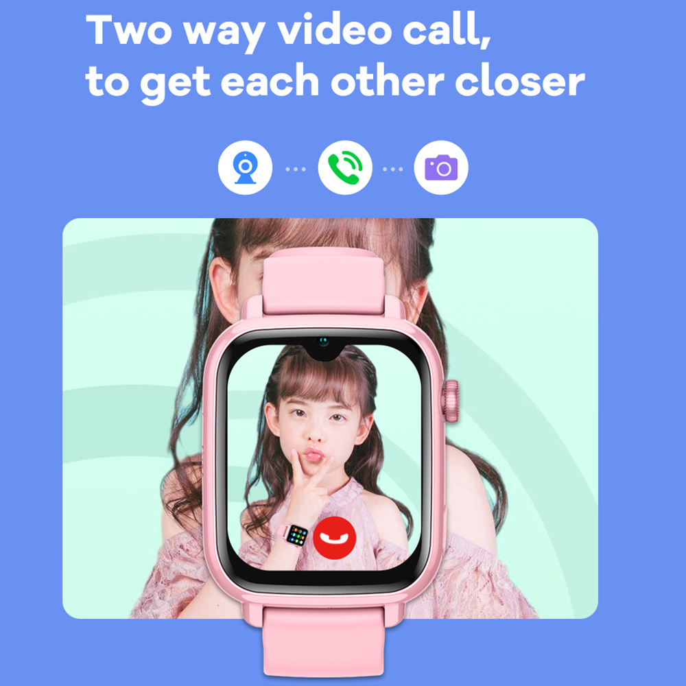 Kids Smartwatch GPS Video Call Tracker with SOS and APP Download