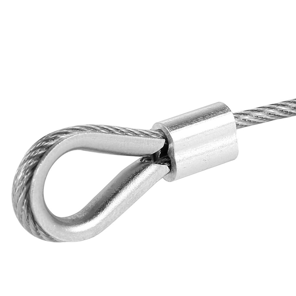Cable Guardrail Ropes PVC Steel Coated Flexible Wire Clothesline Fence Roll with Stainless Steel Hooks