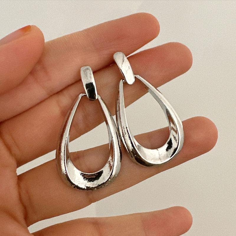 Fashion Geometric Earrings For Women, Simple French Style Jewelry, Luxurious Drop Earring, Daily Vacations Party Gifts