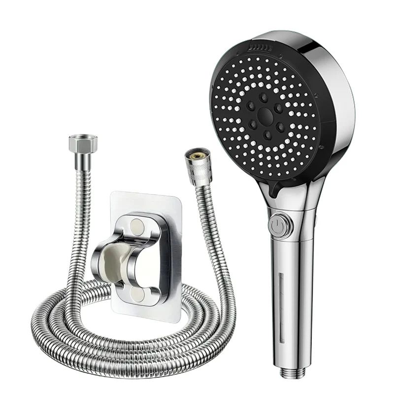 High Pressure Shower Head 6 Mode Adjustable Multifunction Handheld