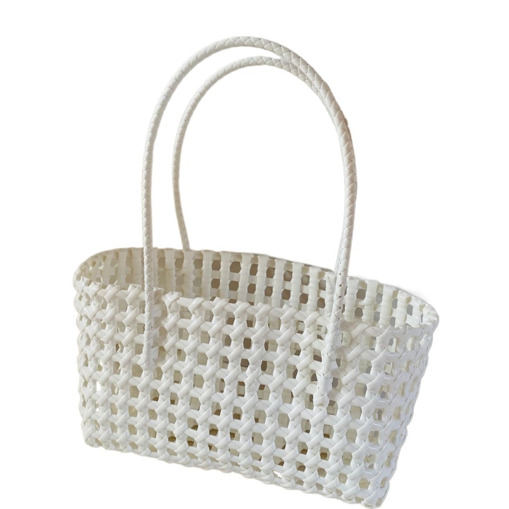 Beach Tote Bag Large Capacity Hollow PVC Summer Shoulder Handbag