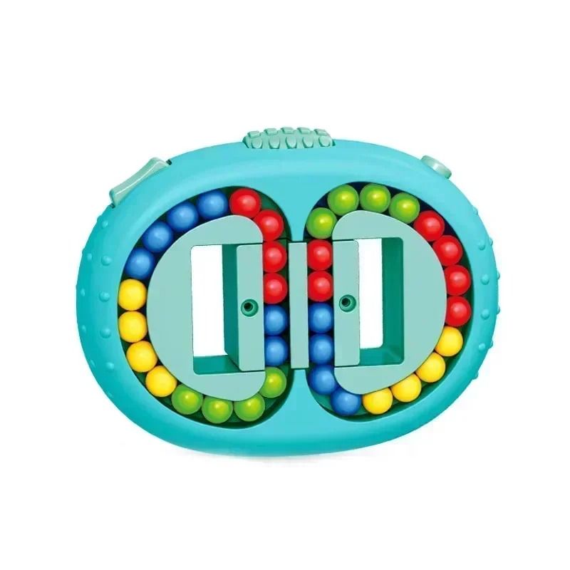 Magic Bean Cube Rotating Brain Teaser Finger Fidget Toy