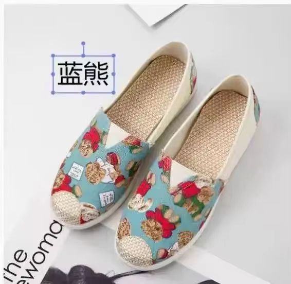 Breathable Mesh Lightweight Casual Women's Slip-On Flats Fisherman Shoes