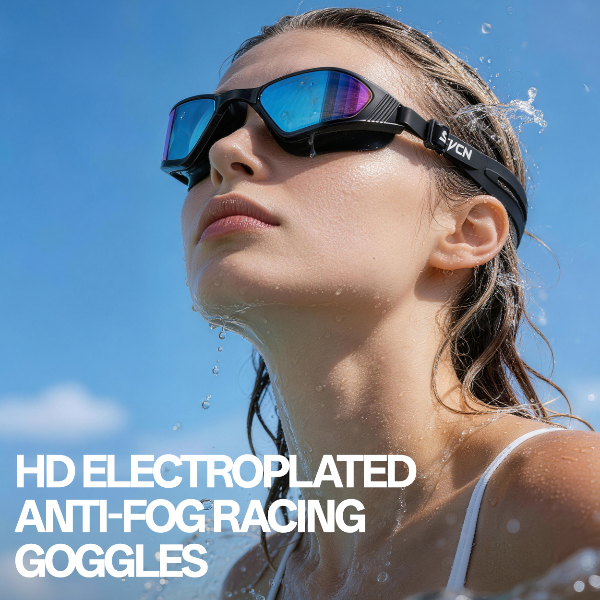 Anti Fog Leakproof Adult Swimming Goggles with UV Protection