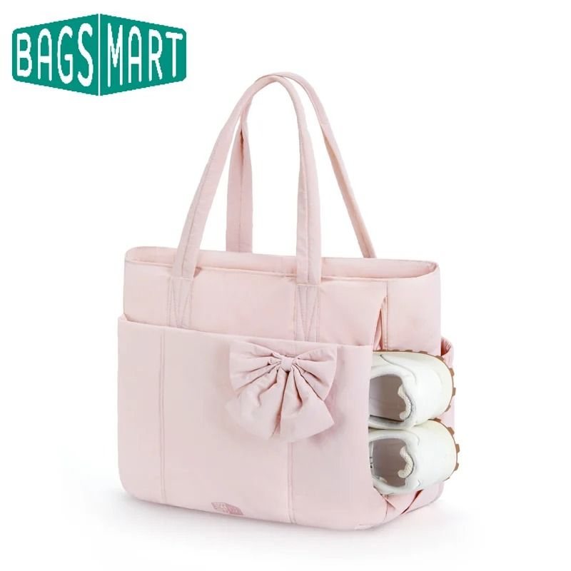 BAGSMART Large Capacity Womens Tote Bag for Work and College
