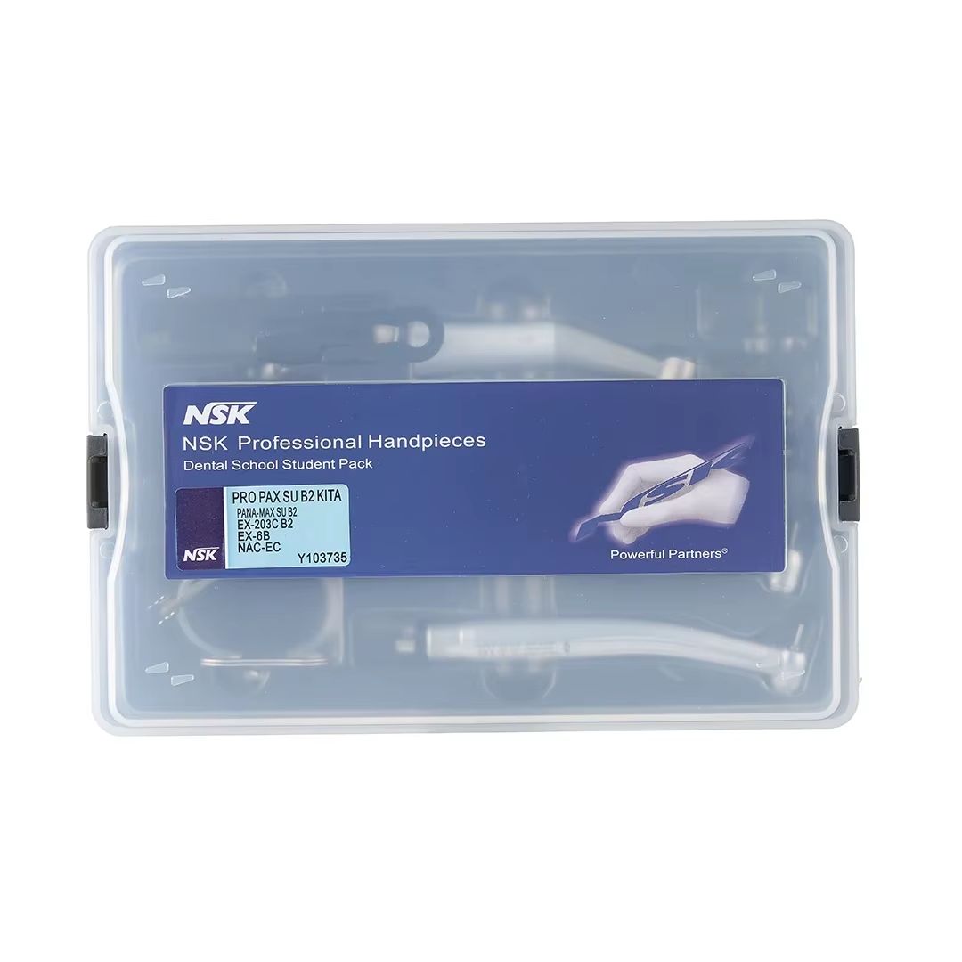 NSK Pana-Max2 Dental Handpiece Set – 1 1 Contra Angle Low & High Speed Turbine