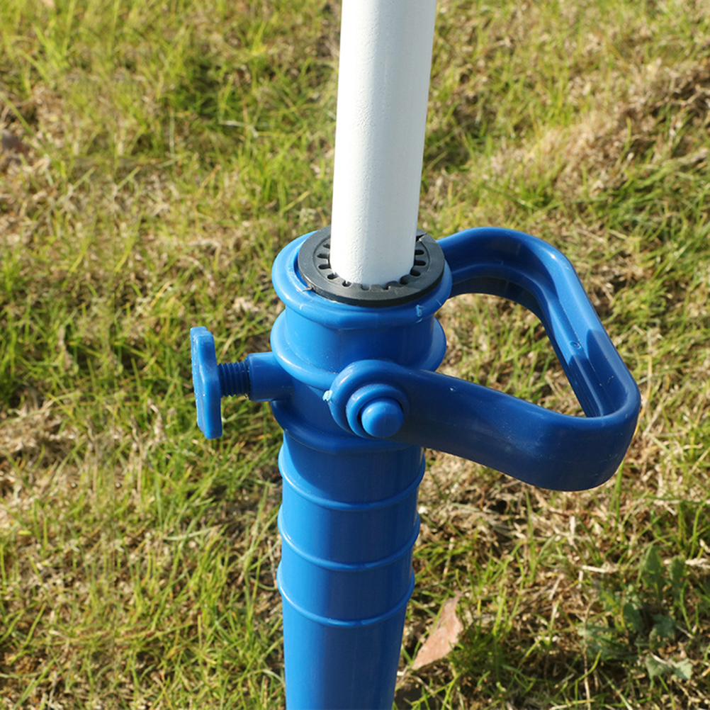 Adjustable Umbrella Base for Patio and Beach Heavy Duty Sand Ground Fixation Tool