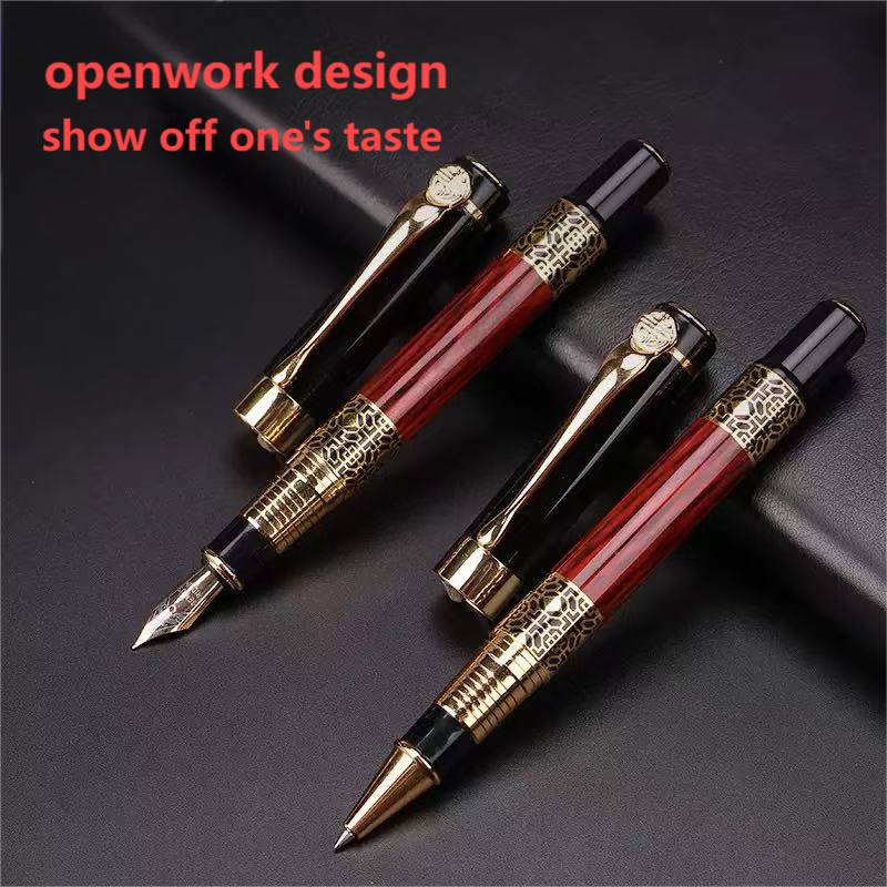 Premium Luxurious Fountain Pen and Ballpoint Pen Duo, Smooth Ink Flow, Executive Gift Set