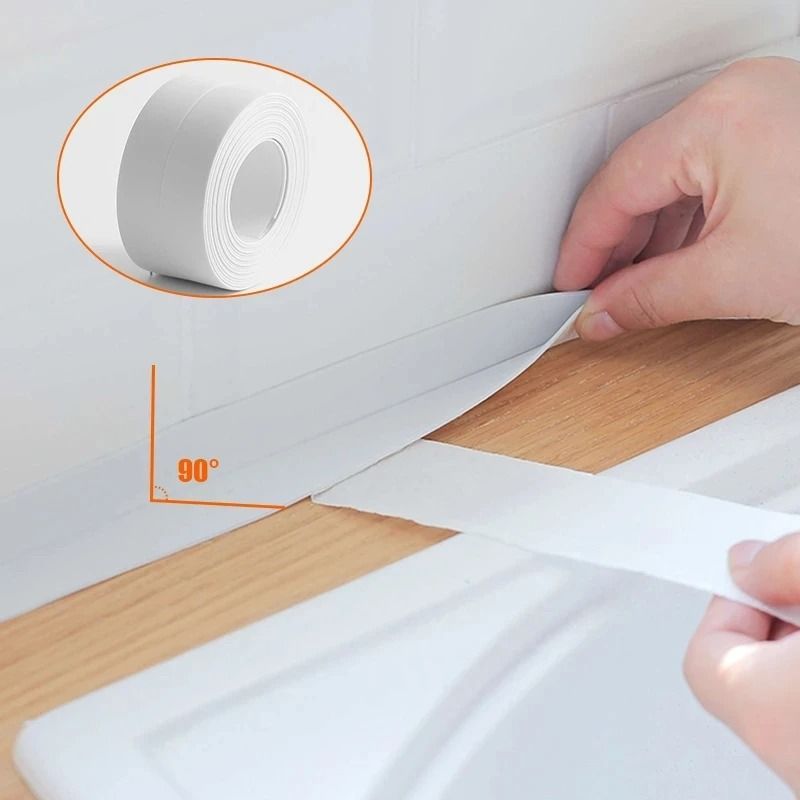 Waterproof Self Adhesive Wall Sealing Tape for Kitchen and Bathroom
