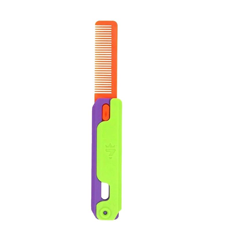 Carrot Fidget Toy Gravity Flip Stress Relief Desk Toy Novelty Gift