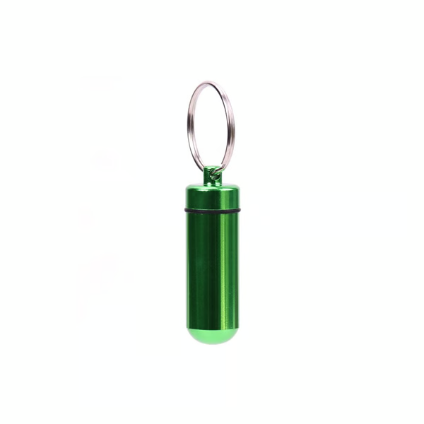 Aluminum Alloy Keychain Pill Holder Bottle – Perfect Everyday Carry & Thoughtful Gift