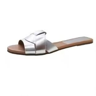 Women Flat Fish Mouth Sandals Casual Sexy Beach Slippers