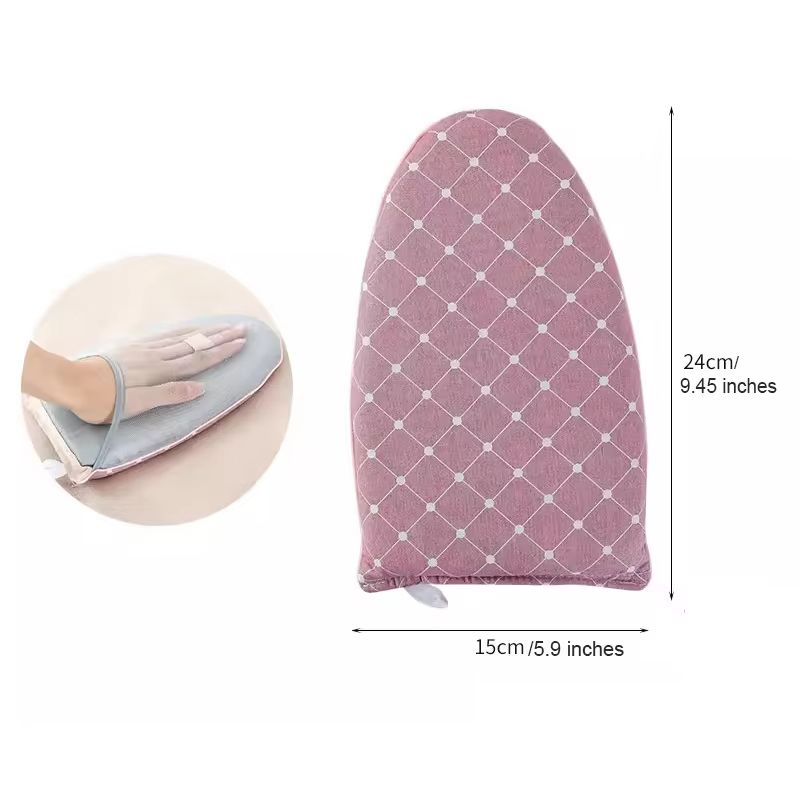 PressEase Washable Mini Ironing Board with Heat-Resistant Cover – Compact Anti-Scald Iron Pad & Protective Glove Set