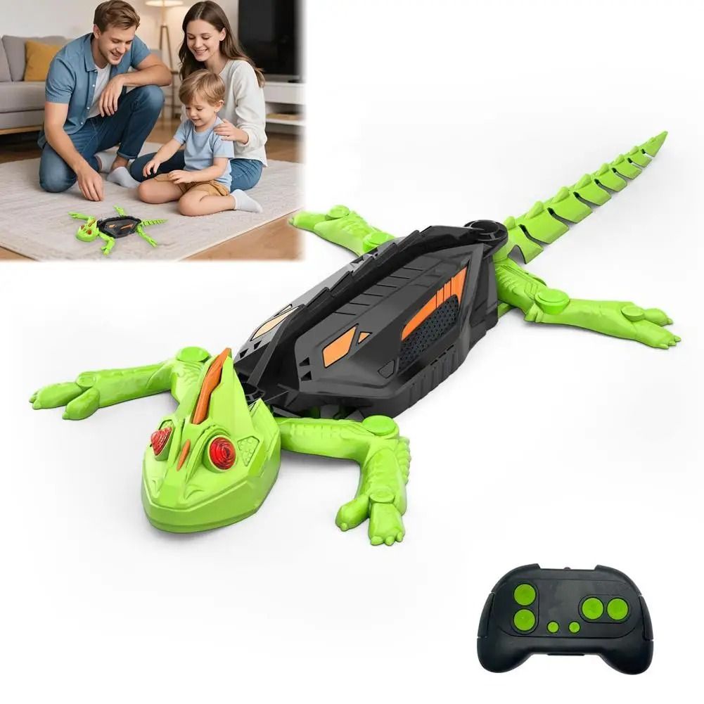 RC Wall Climbing Lizard Robot Toy Remote Control Gecko