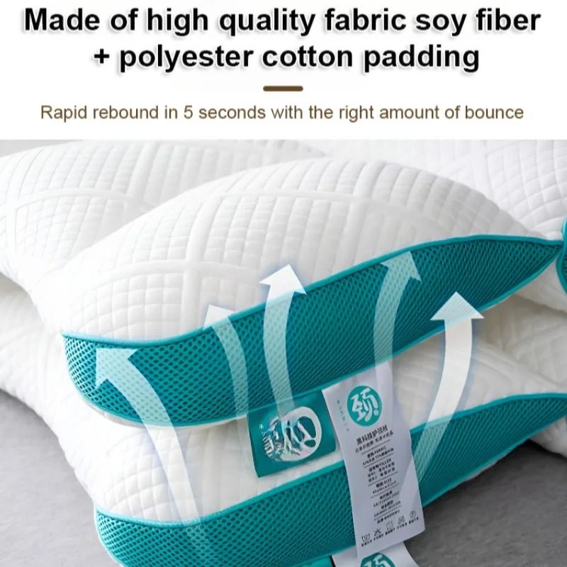 Neck Support Pillow with Zoning Design