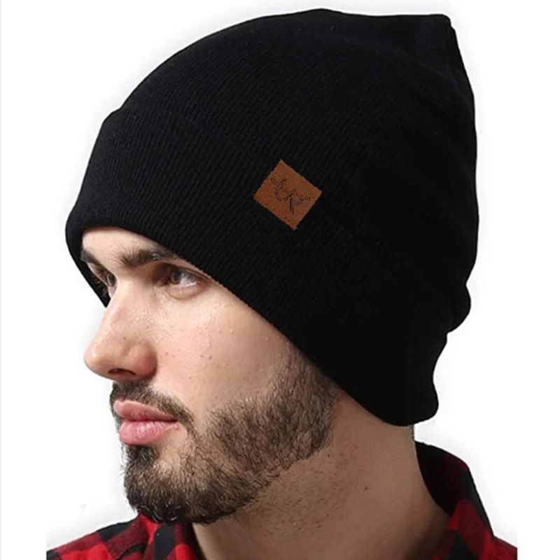 Unisex Knitted Winter Beanie Hat