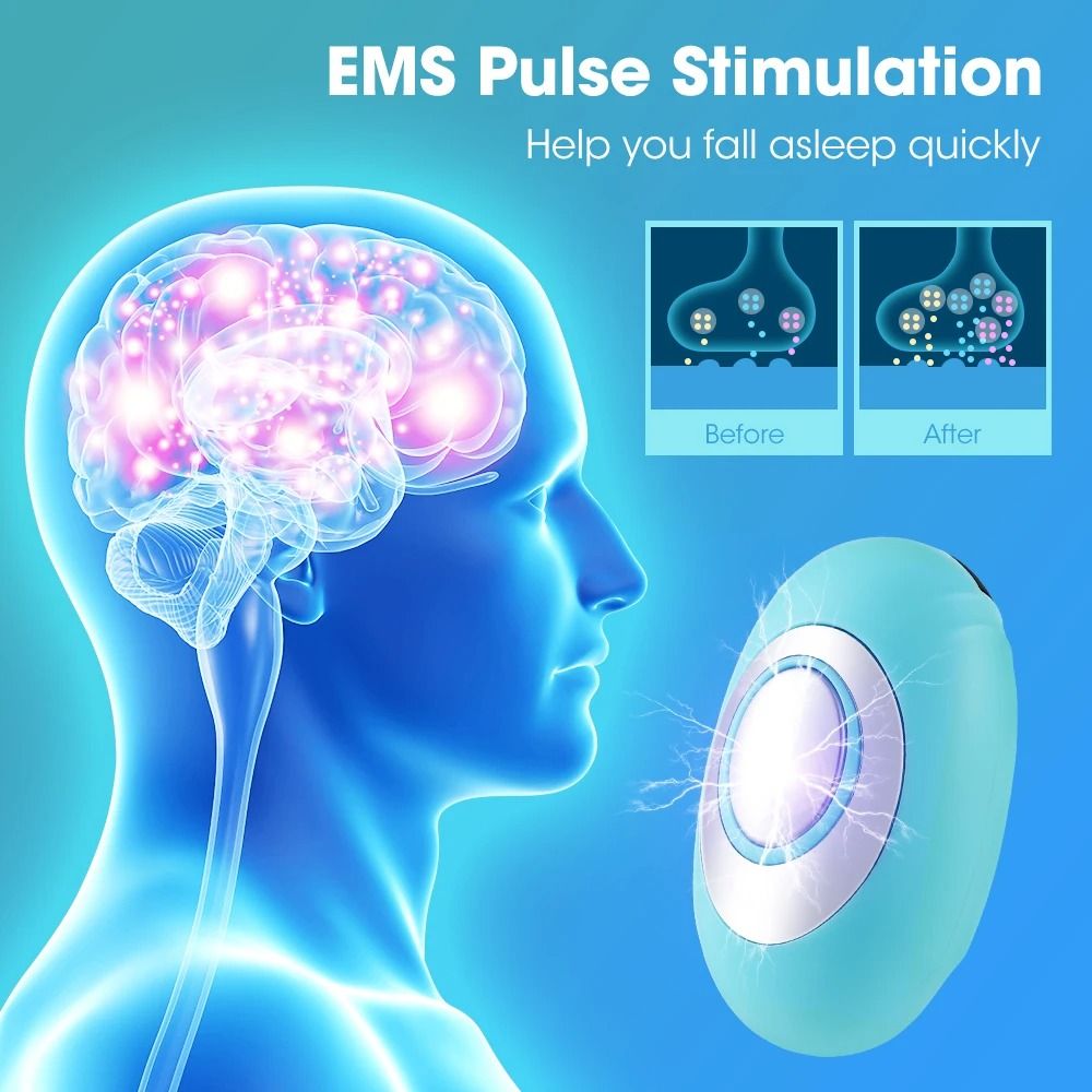 Handheld Sleep Aid Device for Insomnia and Anxiety Relief Therapy