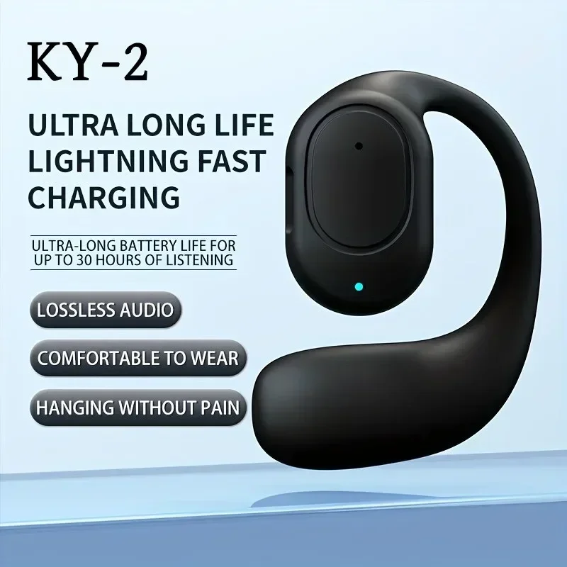 Open Ear Air Conduction Single Wireless Earphone for Sports