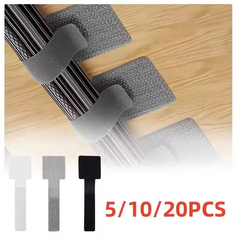 Reusable Nylon Cable Organizer Ties for Cables Earphones and Mouse Wires