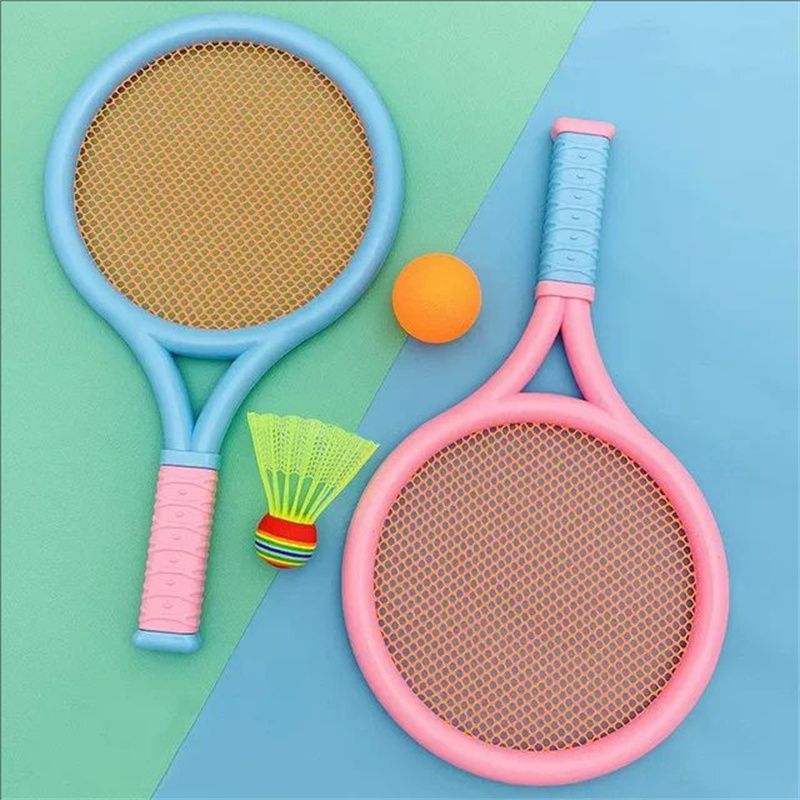 Kids Badminton Set with Ball & Shuttlecock for Outdoor Parent Child Play