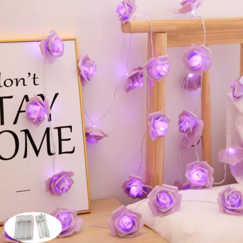 Velvet Petal Rose Fairy Strings