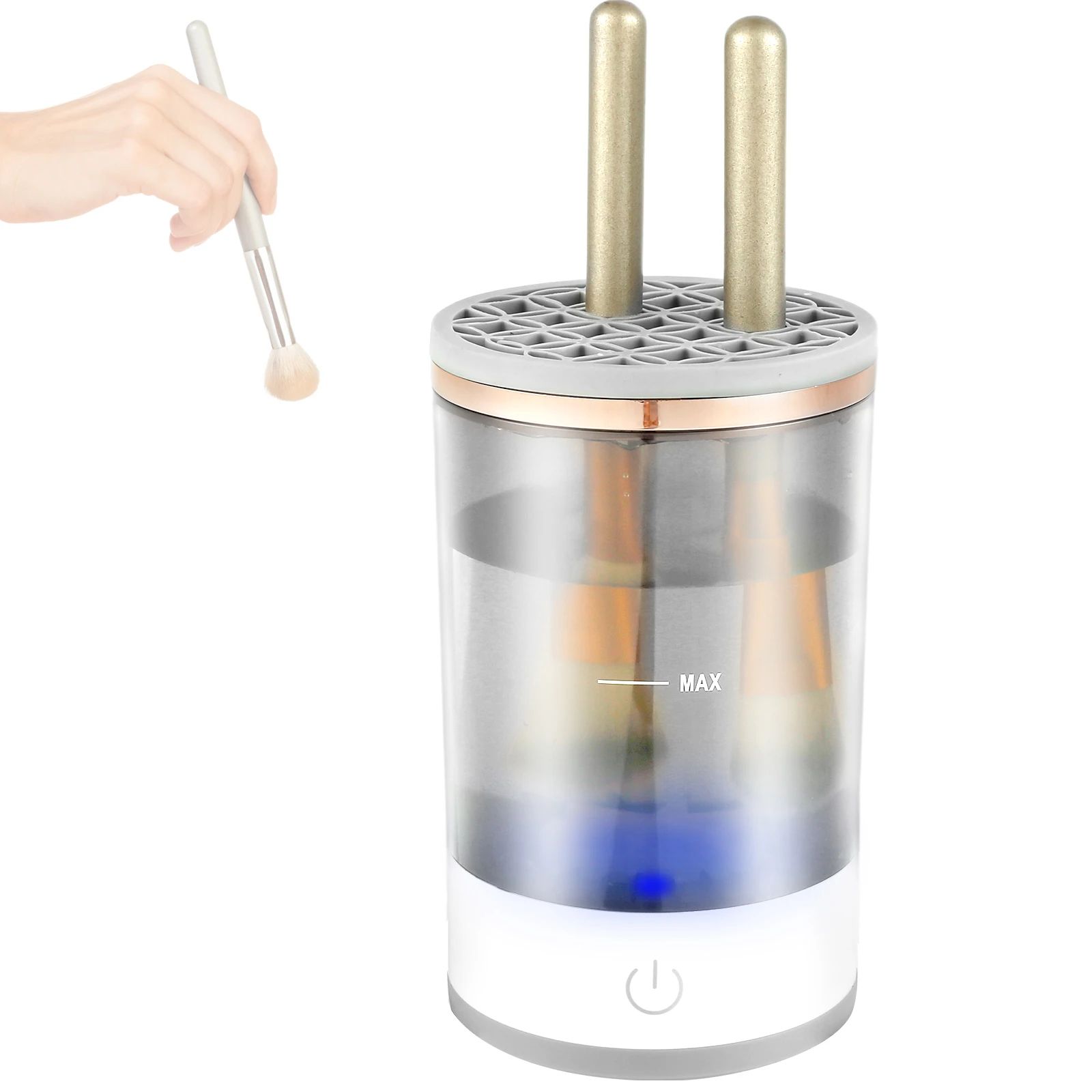 Electric Makeup Brush Cleaner 3 in 1 Automatic USB Cleaner Machine