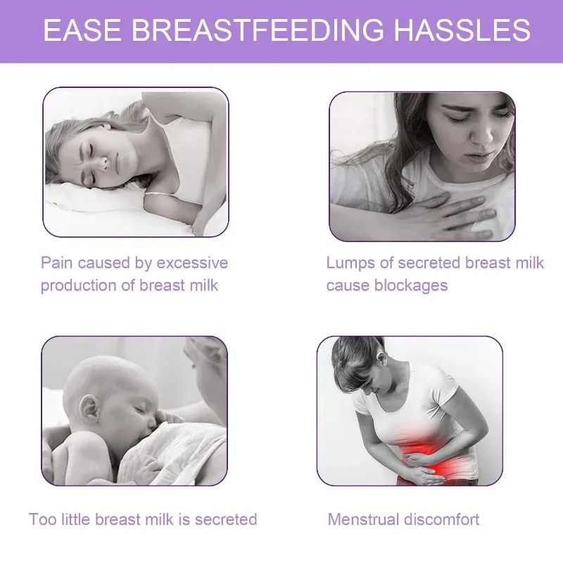 Reusable Hot and Cold Breast Therapy Gel Pads