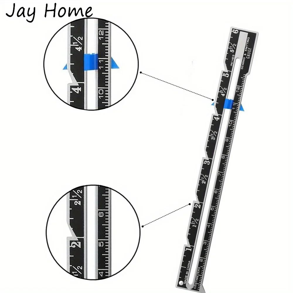 Aluminum Sliding Seam Gauge
