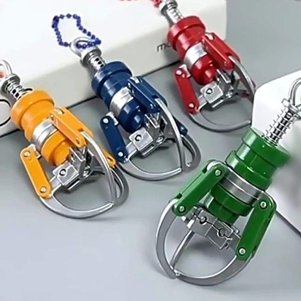 Creative Mini Doll Machine Claw Keychain Fingertip Gripper Bag Pendant