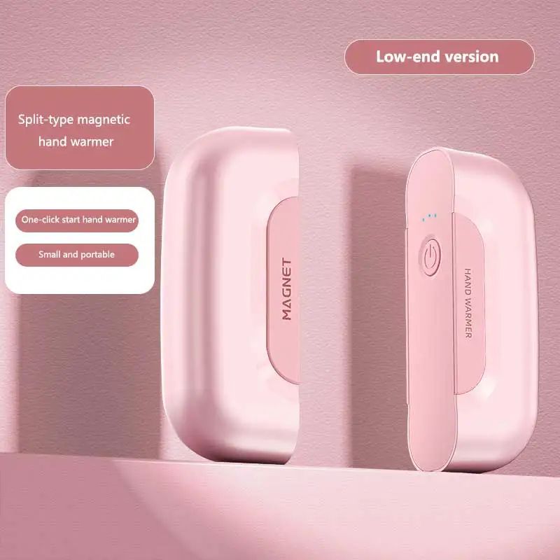 WarmCharge 2-in-1 Magnetic Hand Warmer Power Bank – 60000mAh Portable Rechargeable Heater