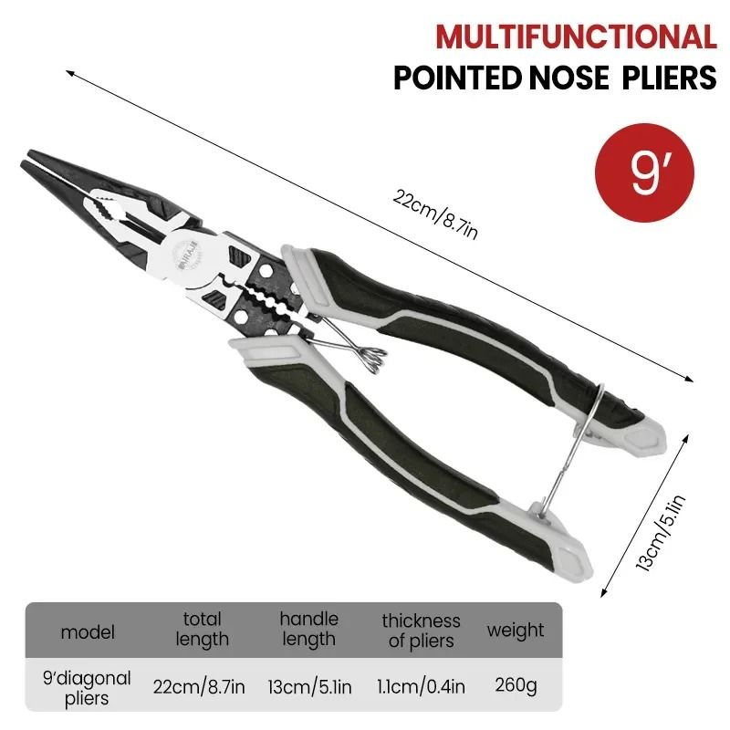 Multifunctional Universal Diagonal Pliers