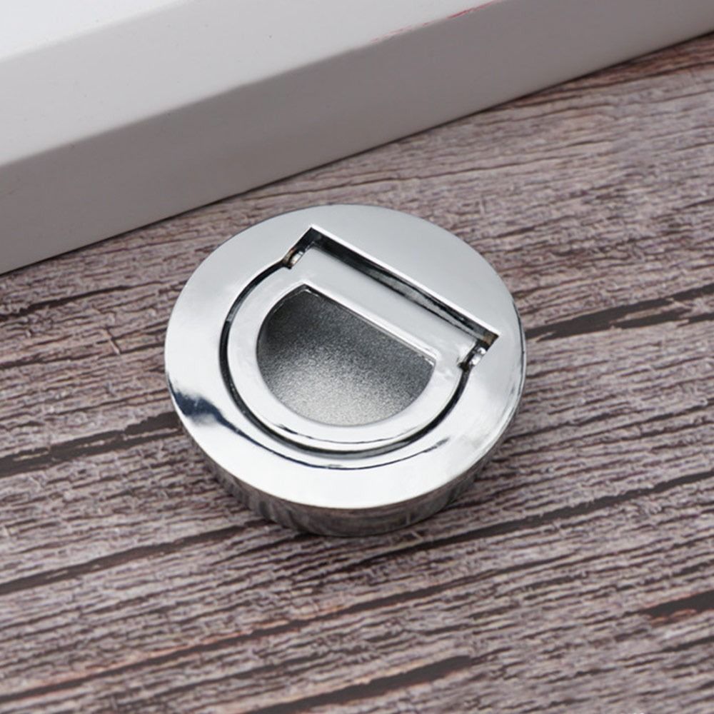 Modern Stainless Steel Recessed Cabinet Handles Hidden Flush Mount Drawer Pulls