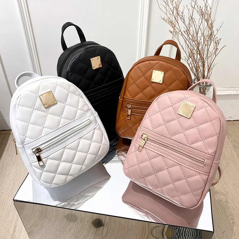 One Piece Dropshipping Stylish Women's Backpack Korean Embroidered Bag