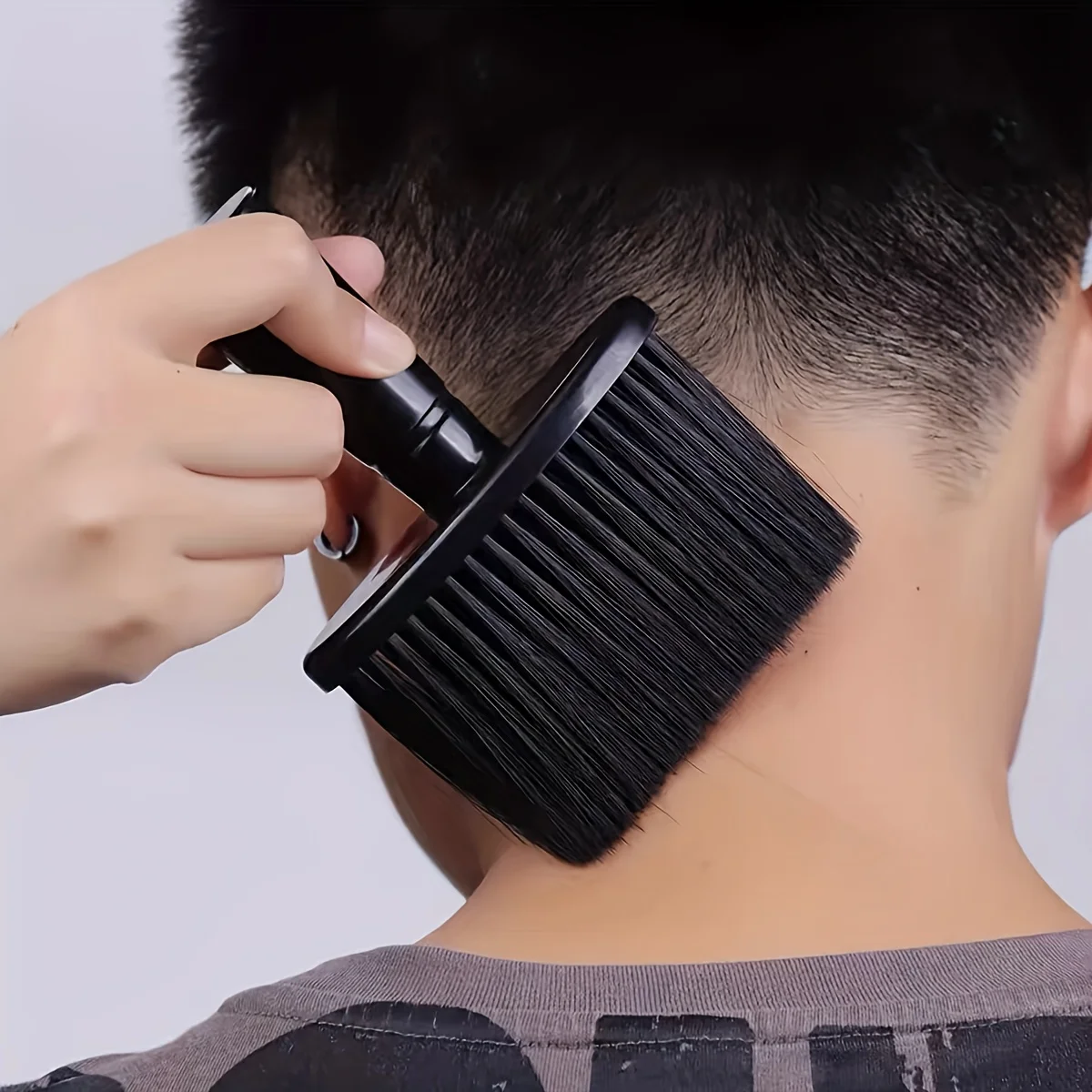 Professional Barber Neck Duster Soft Nylon Brush for Hair Cleaning Multi-Functional Cleaning Brush for Salon
