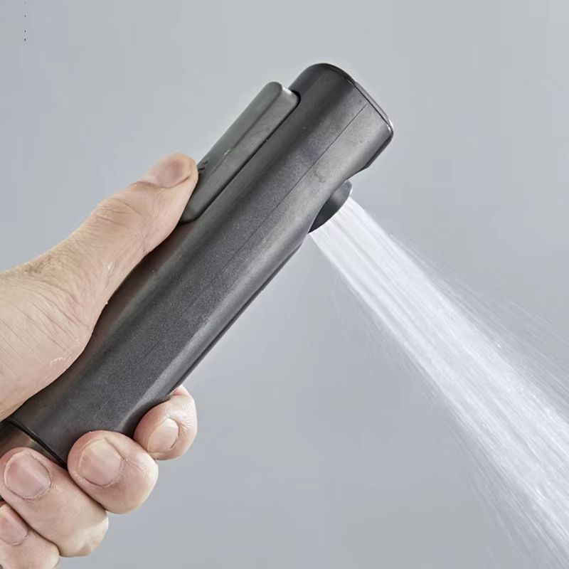 Gun Grey Digital Display Shower System with Piano Key Mixer