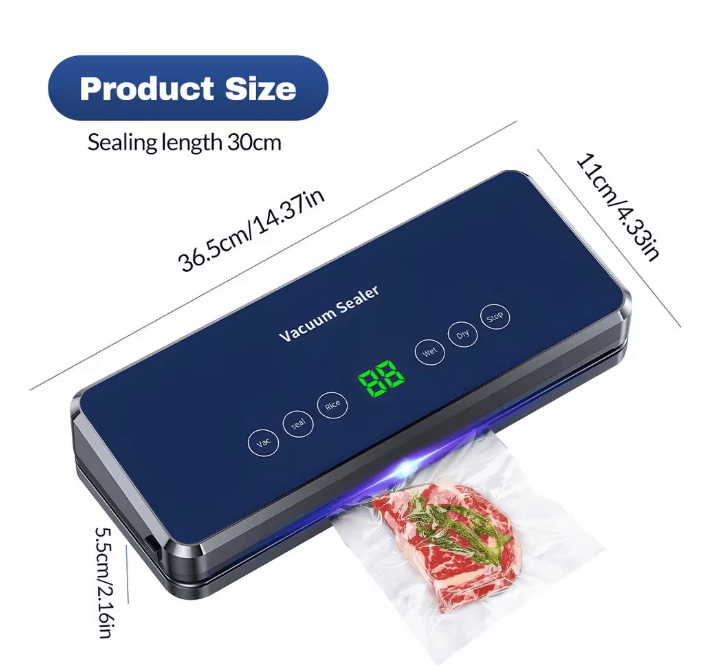 SealFresh Desktop Electric Vacuum Sealer Machine
