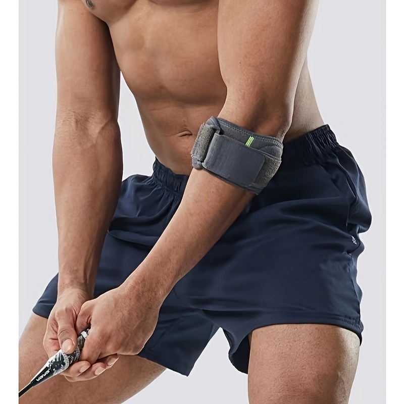 Adjustable Elbow Support Brace for Tennis, Golf, and Basketball Pain Relief for Lateral Epicondylitis
