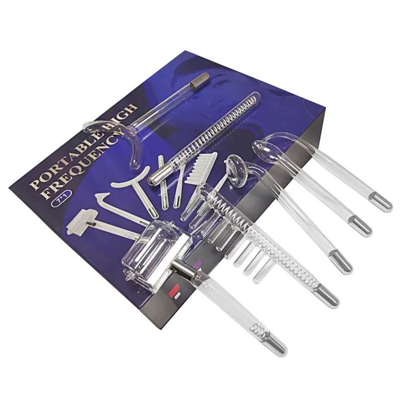 7-in-1 High Frequency Electrode Skin Care Wand Machine