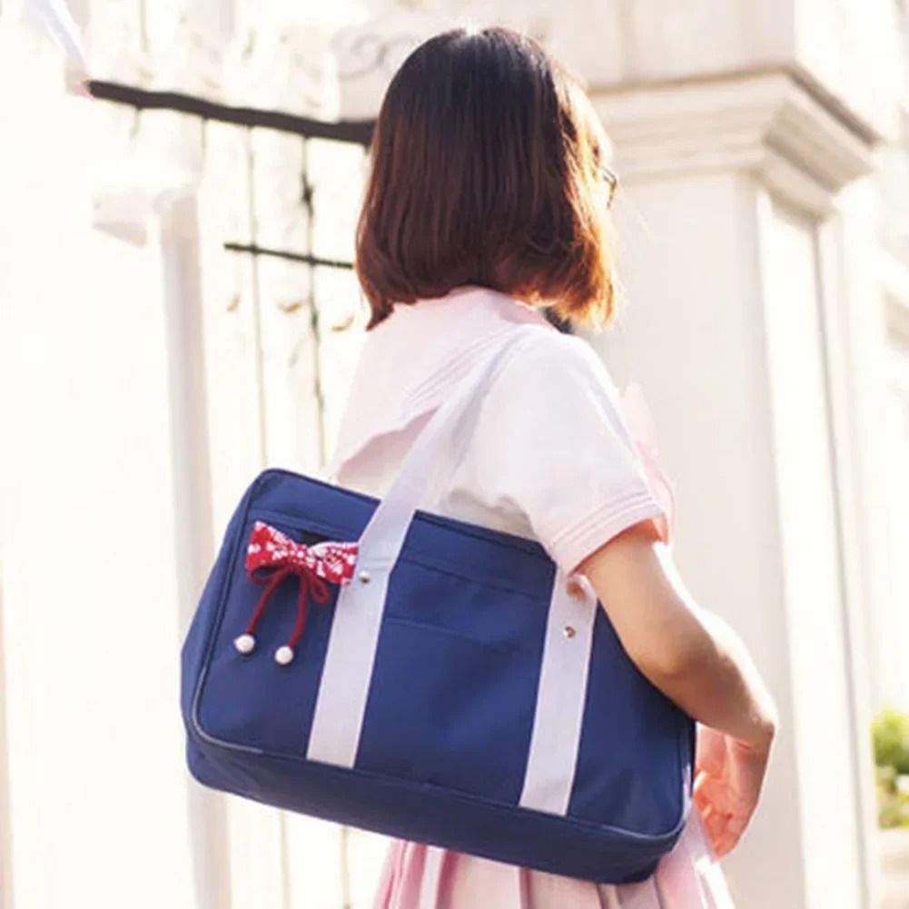Japanese College Student JK School Commuter Tote Anime Cosplay Shoulder Bag