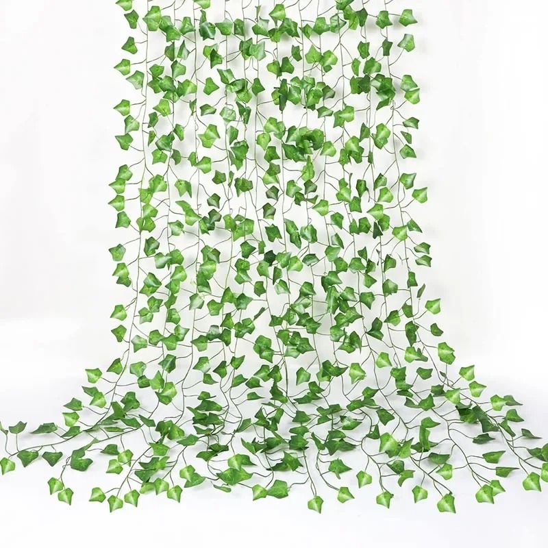 Botanical Ivy Creeper | Silk Foliage Evergreen Garland | Executive Balcony & Modern Sanctuary Decor