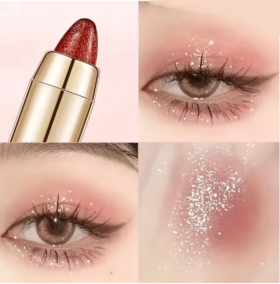 Double Sided Eyeshadow Stick Matte and Pearly Glow