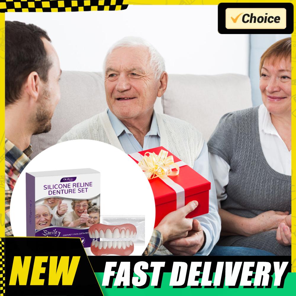 Silicone Denture Reline Kit for Secure Fit | Comfortable & Easy DIY Repair