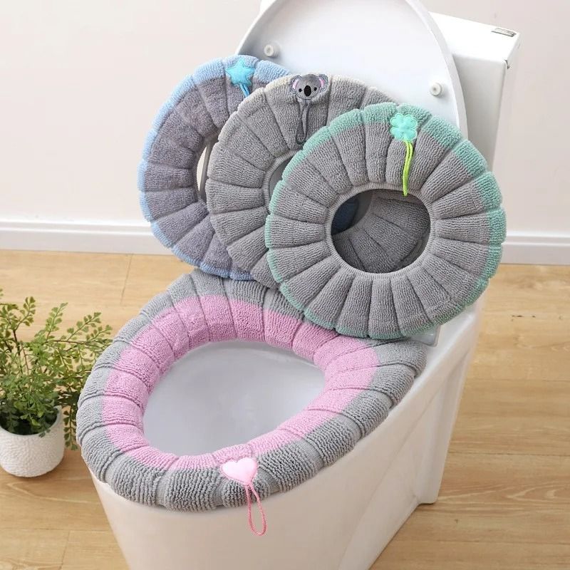 Thickened Stretchable Toilet Seat Cover