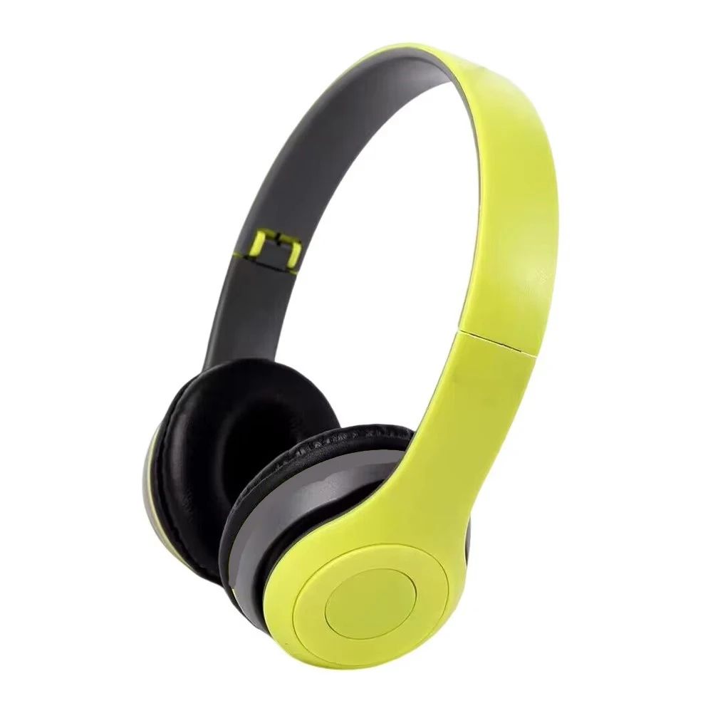 P47 Bluetooth 5.0 Wireless Headphones with HiFi Stereo Bass